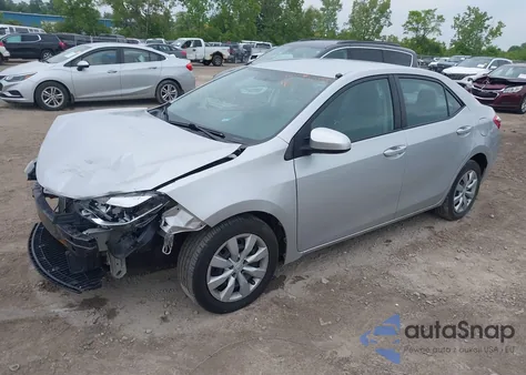 2016 Toyota Corolla Le из США, поврежденный, VIN 5YFBURHEXGP481893